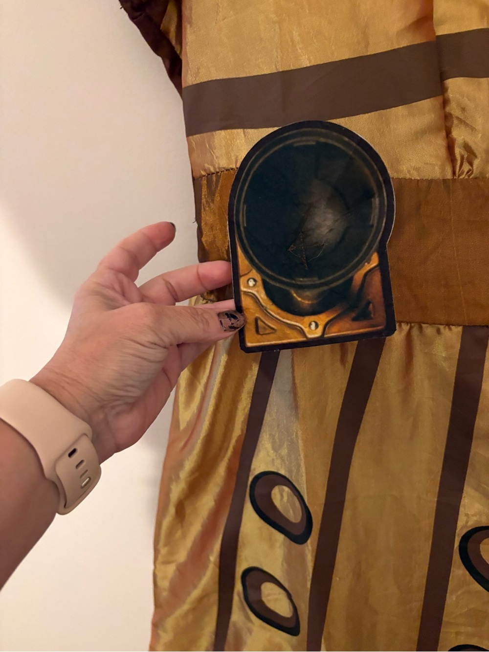 Official BBC Doctor Who Dalek Dress Cosplay Costume L XL - Picture 3 of 5